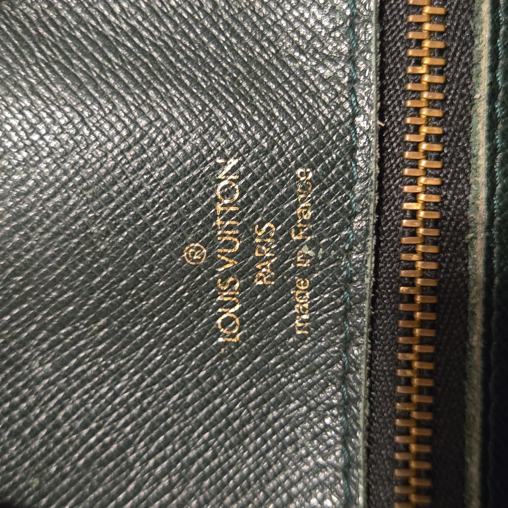 Authentic Louis Vuitton Epi Porte Black Document Bag Briefcase - Picture 7 of 11